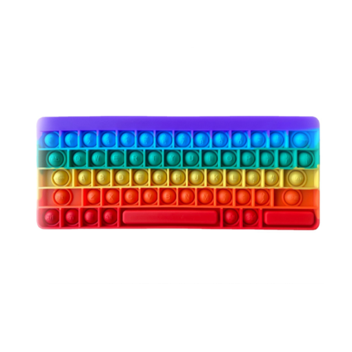 Picture of KEYBOARD POPIT RAINBOW
